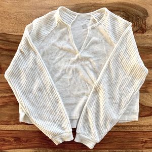 American Eagle Crop Pullover